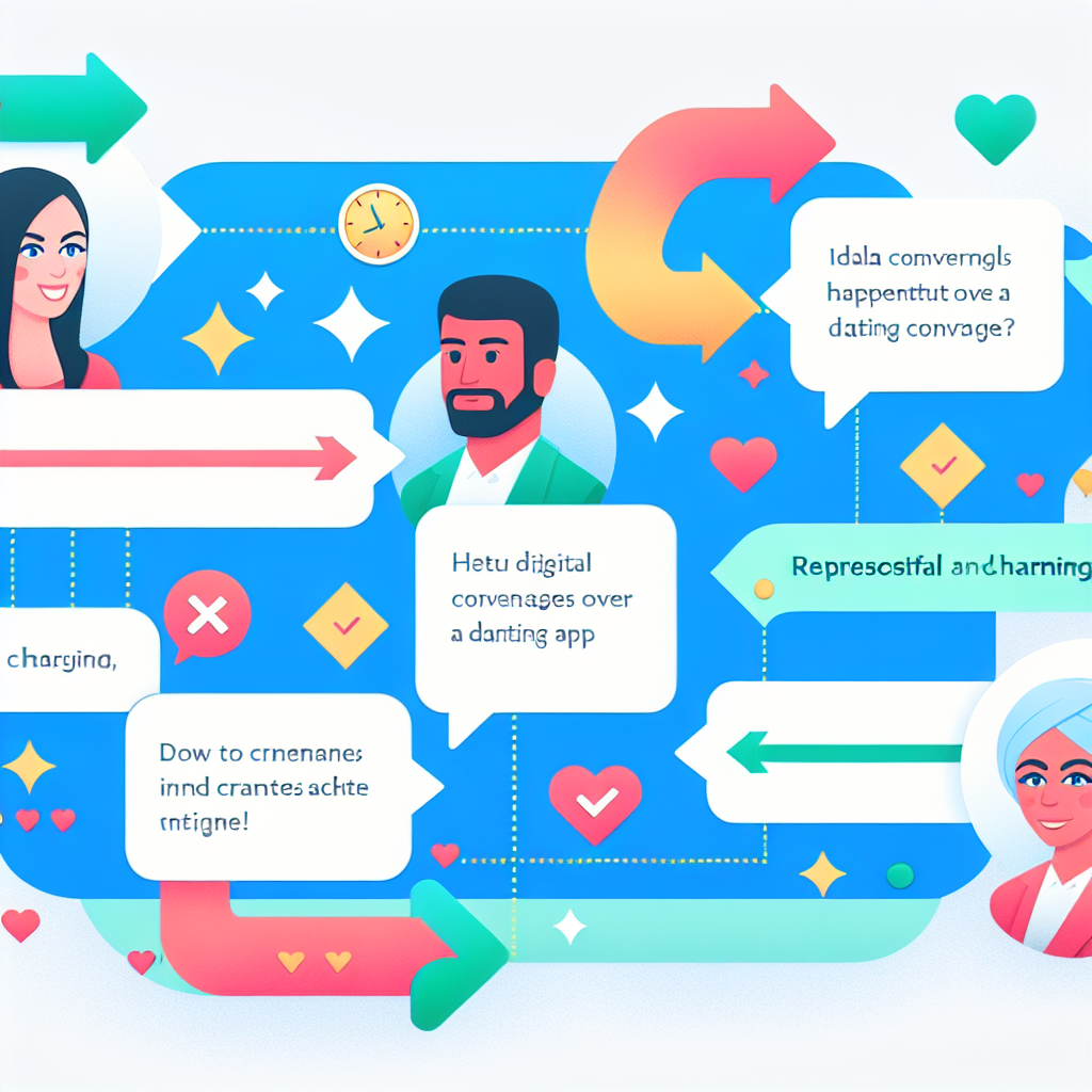 Dating App Conversation Flowcharts: What to Say and When
