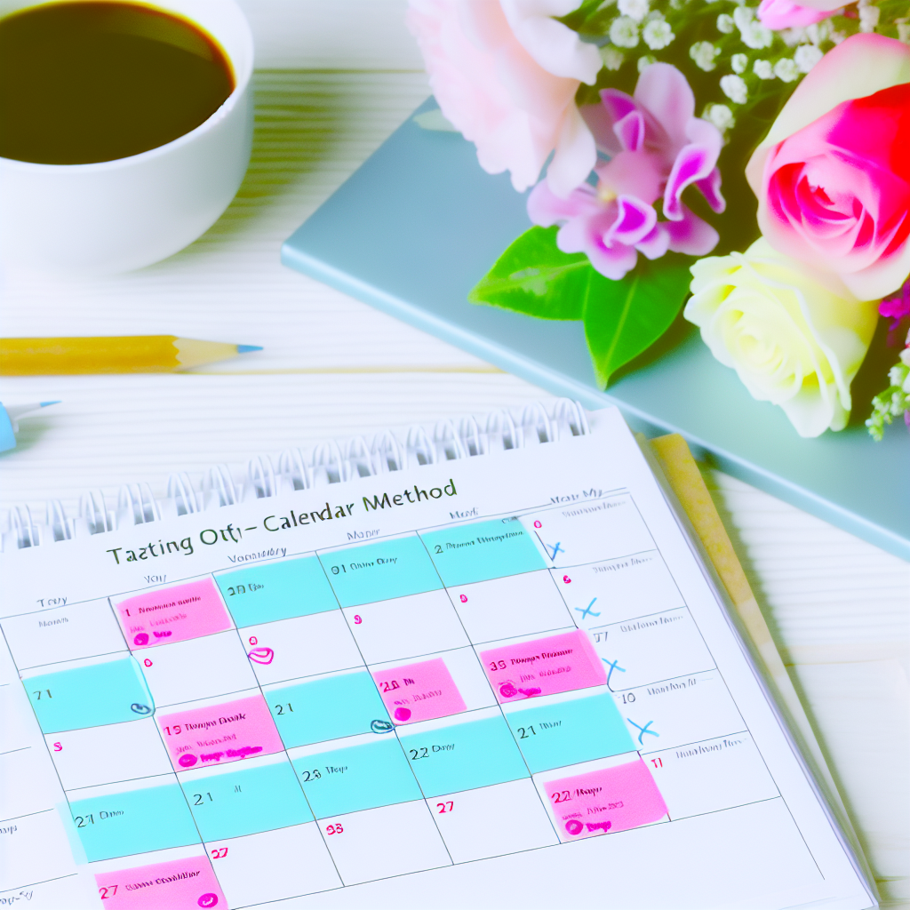 Dating Calendar Method: Time-Blocking Your Romantic Efforts
